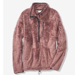 Victoria’s Secret Half Zip Teddy